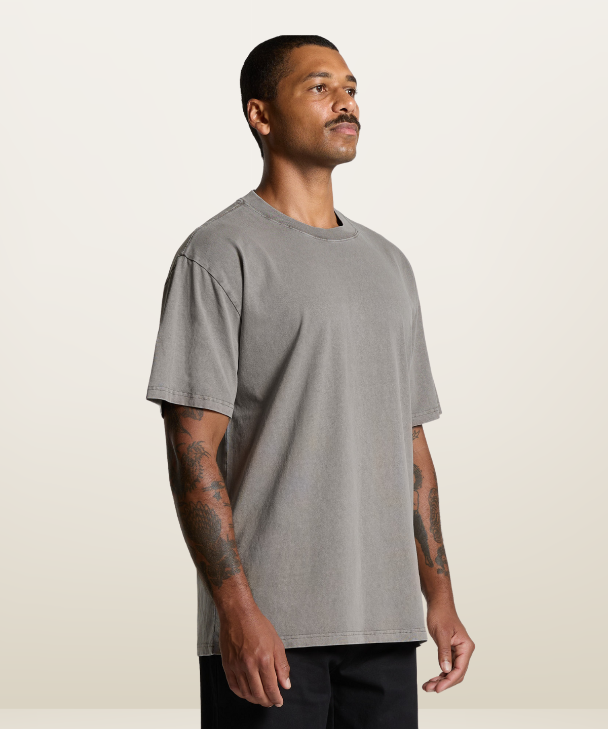 Heavy Faded Cotton T-Shirt | AS Colour