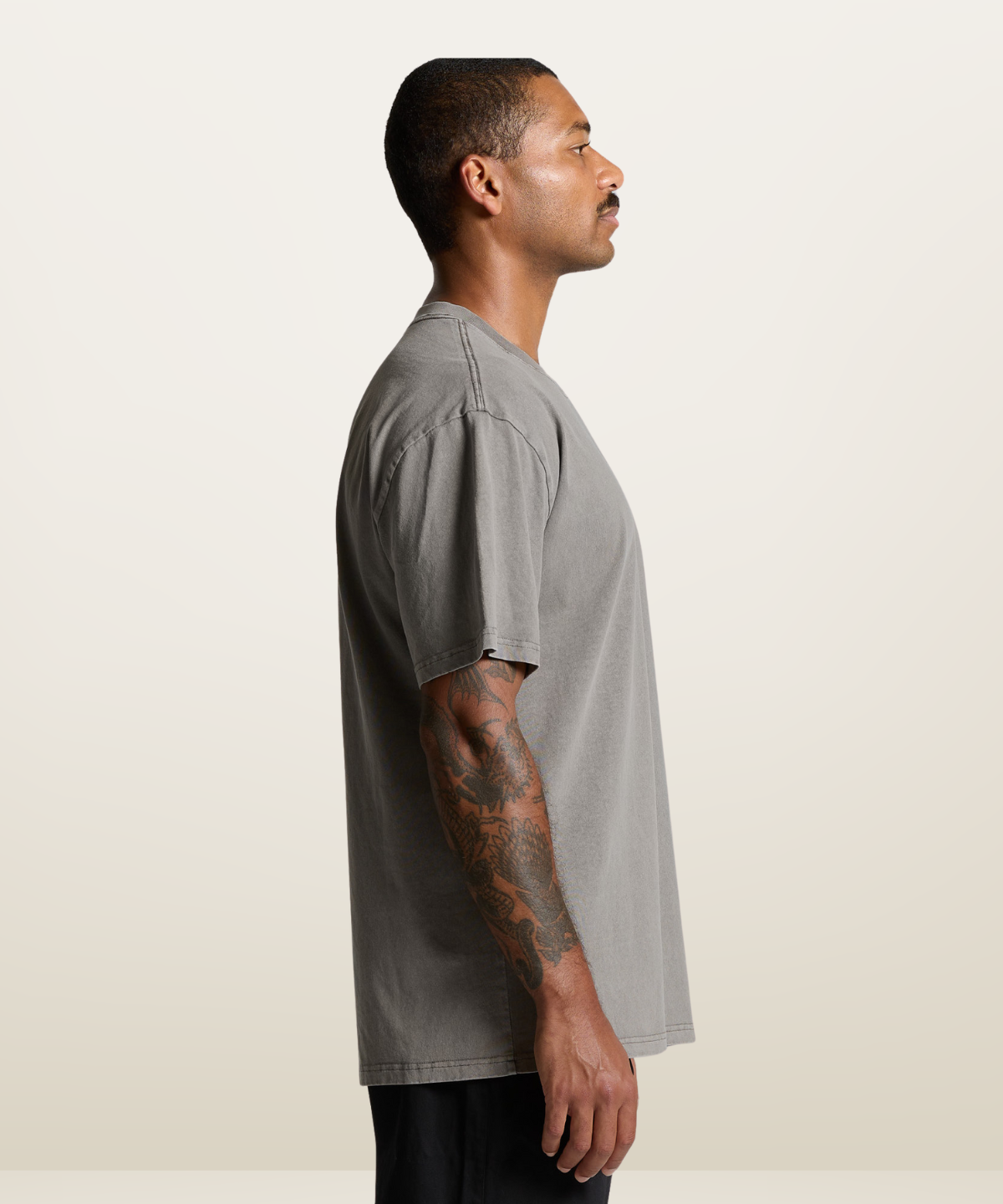 Heavy Faded Cotton T-Shirt | AS Colour