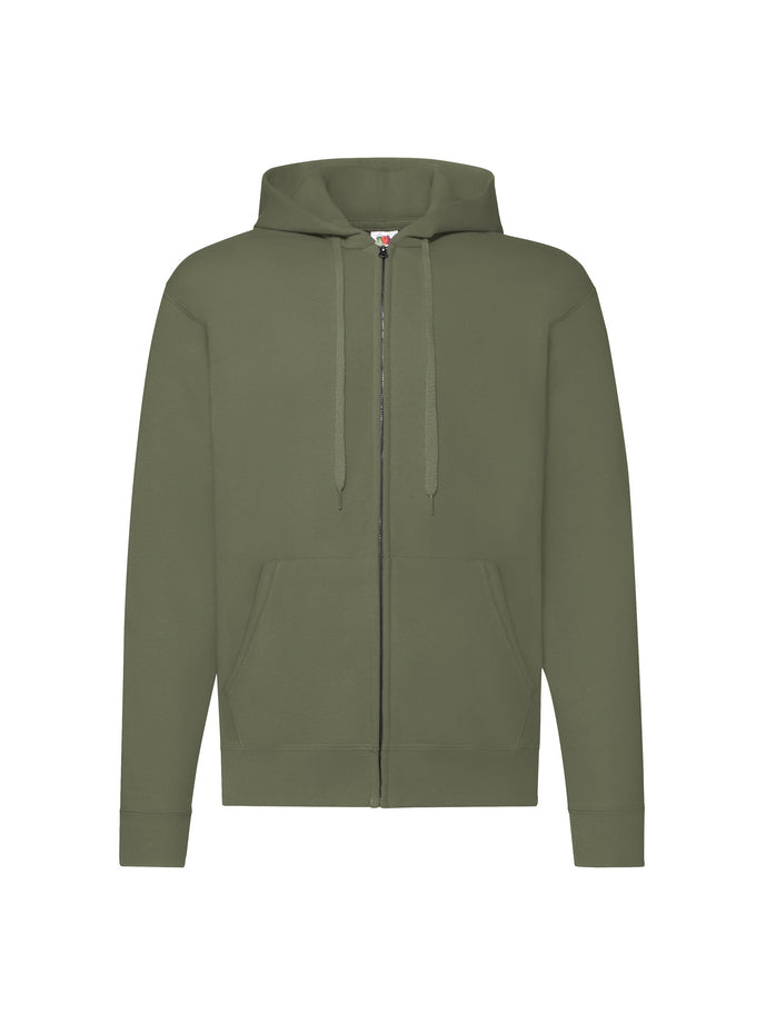 Classic Zipped Hoodie | Fruit Of The Loom