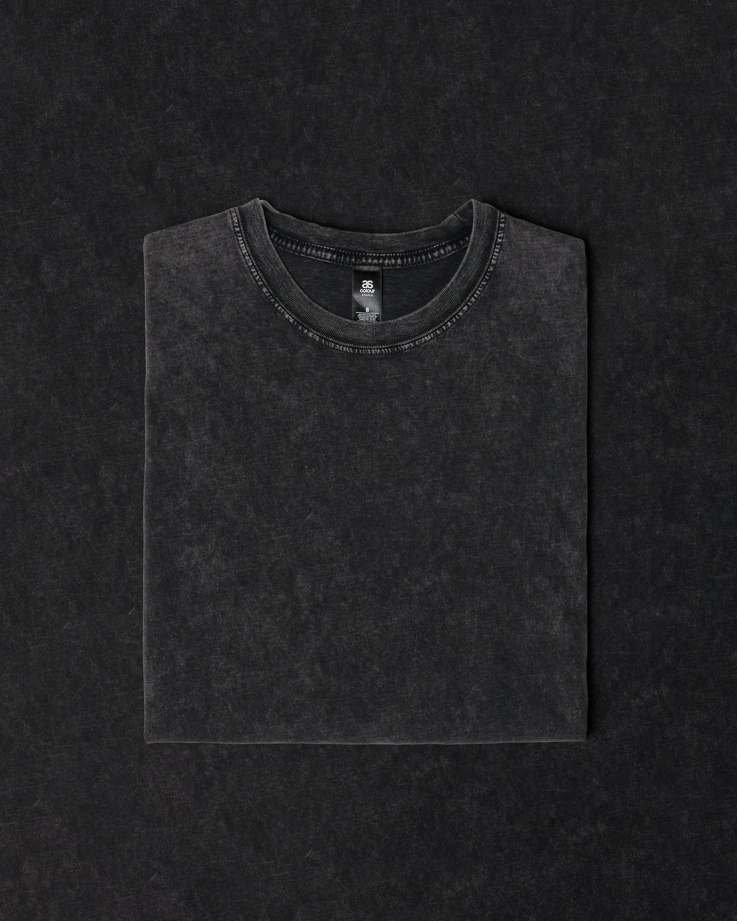 Stone Wash Cotton T-Shirt | AS Colour