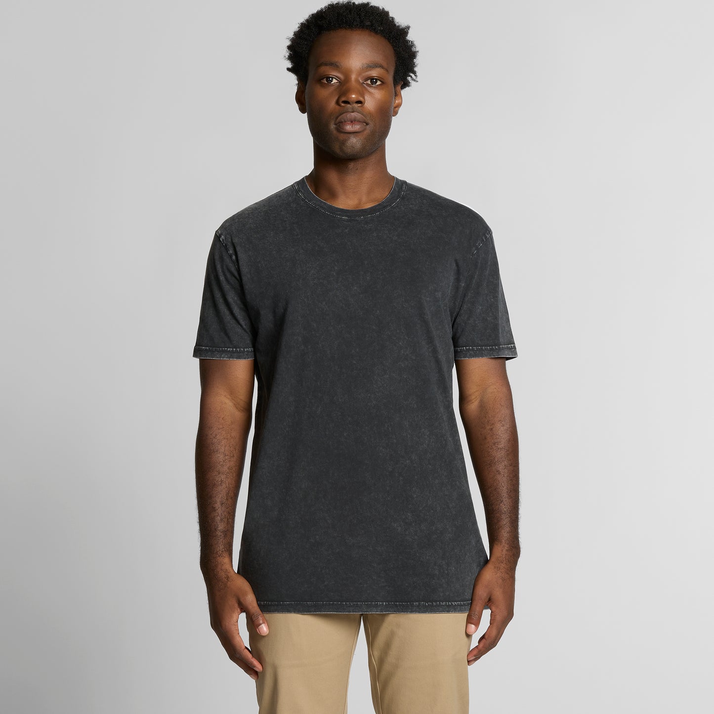 Stone Wash Cotton T-Shirt | AS Colour