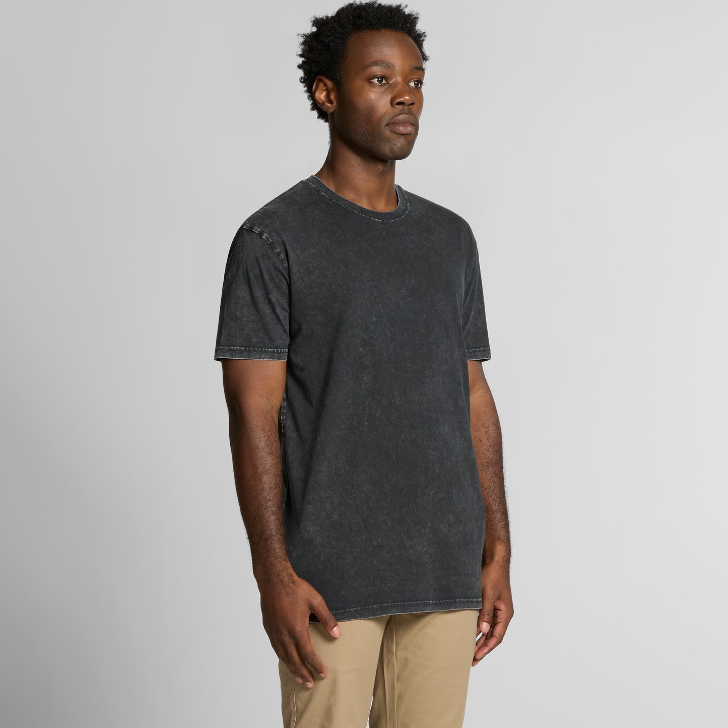 Stone Wash Cotton T-Shirt | AS Colour