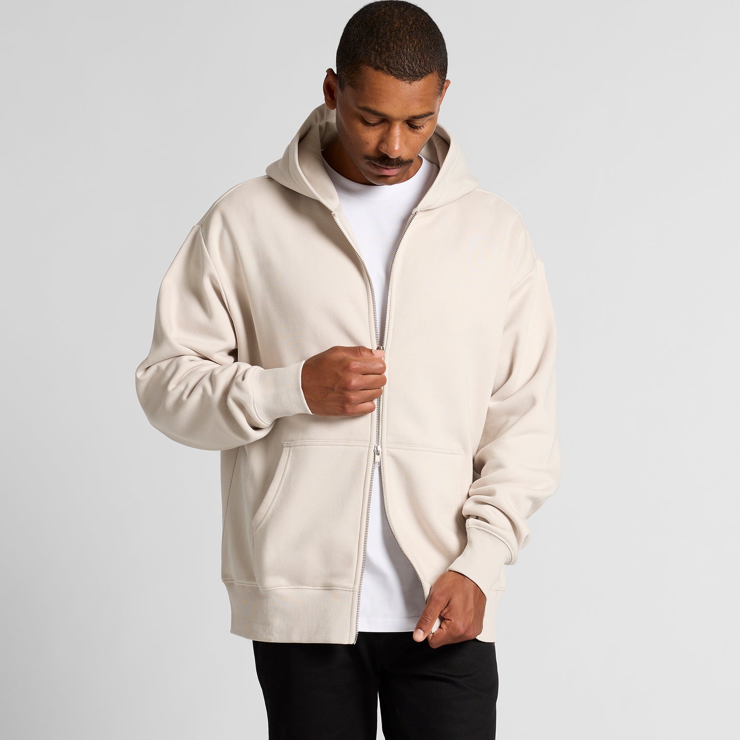 Relaxed Heavy Zipped Hoodie | AS Colour