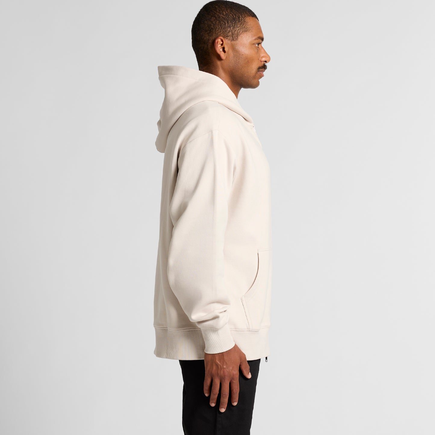 Relaxed Heavy Zipped Hoodie | AS Colour