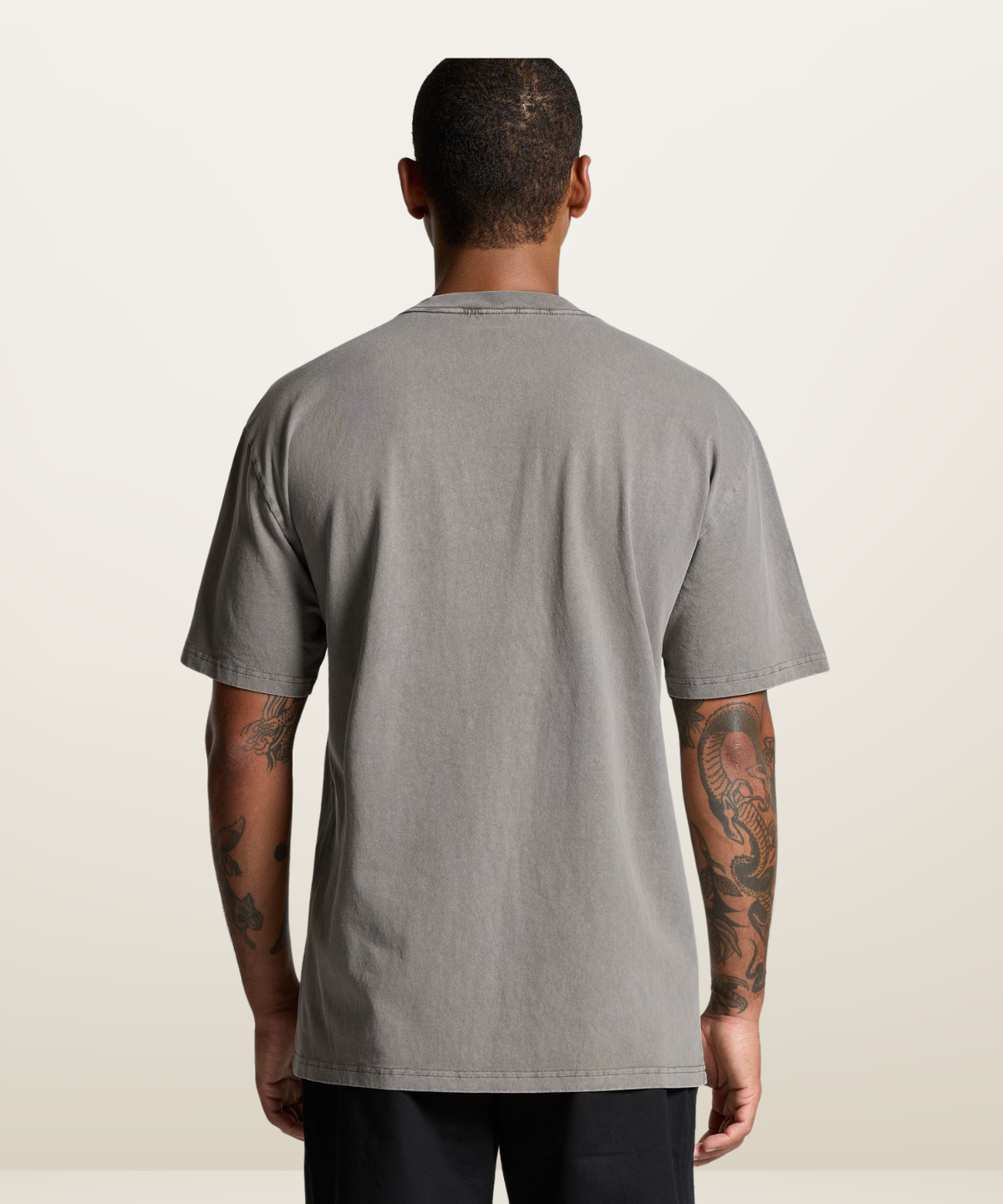 Heavy Faded Cotton T-Shirt | AS Colour