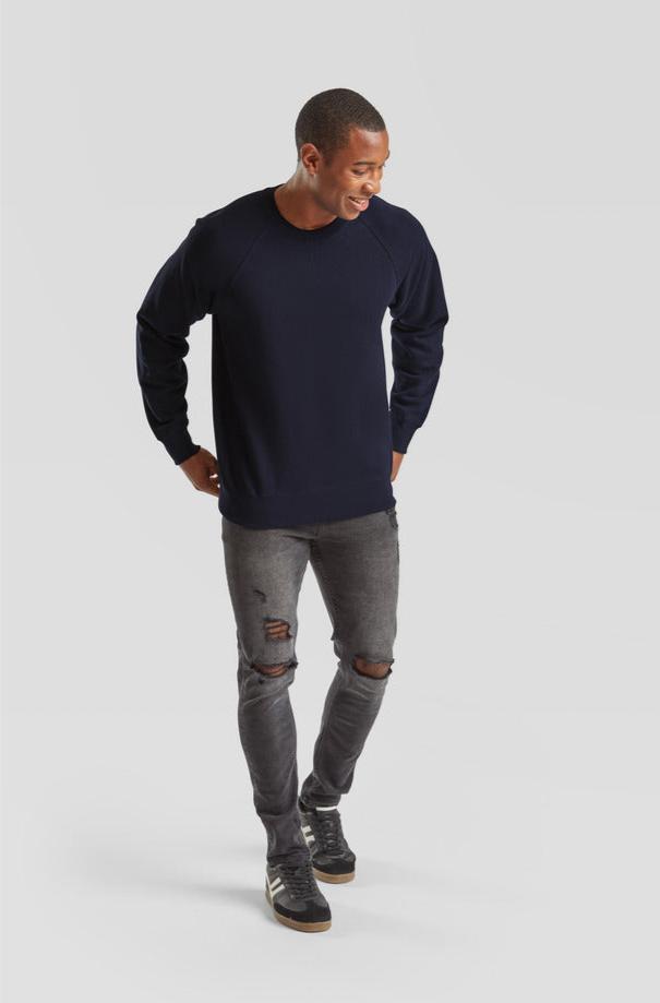 Classic Raglan Sweatshirt | Fruit Of The Loom