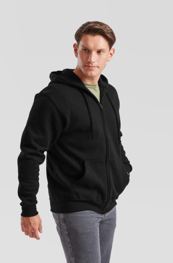 Classic Zipped Hoodie | Fruit Of The Loom