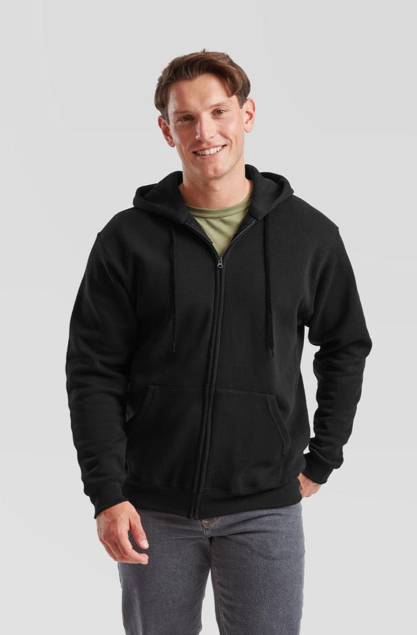 Classic Zipped Hoodie | Fruit Of The Loom