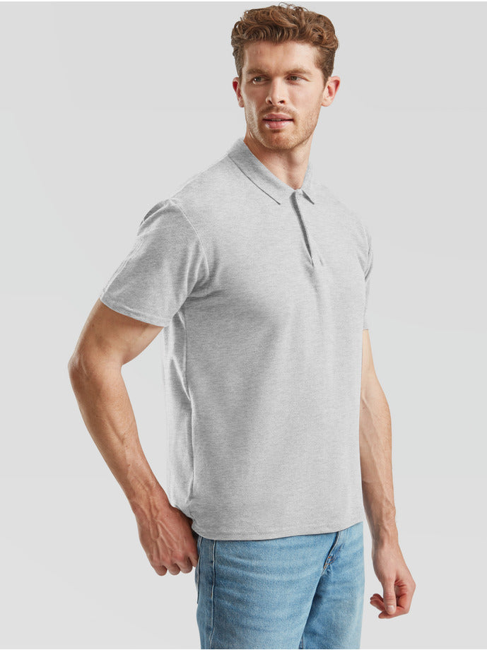 Cotton Pique Polo Shirt | Fruit Of The Loom