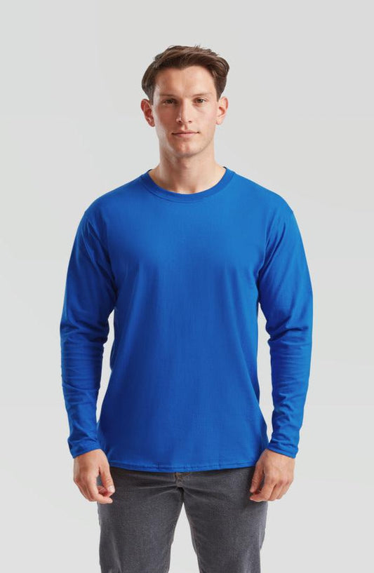 Cotton Long Sleeve T-Shirt | Fruit Of The Loom Value