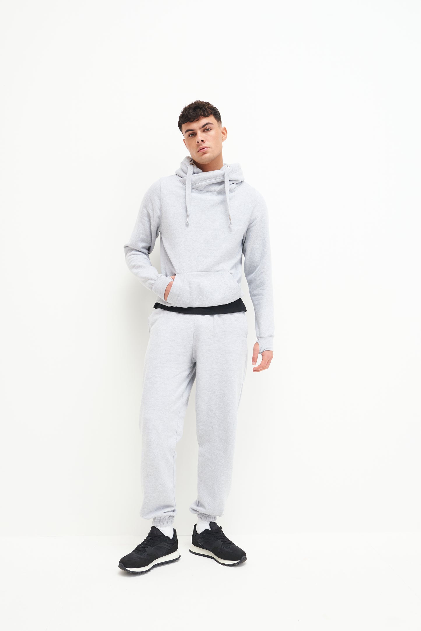 Cotton Cuffed Sweatpants | Just Hoods by AWDis