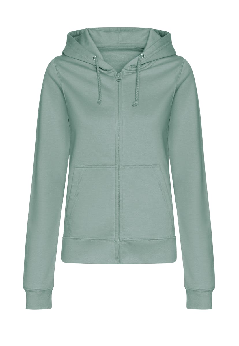 Classic Zipped Hoodie | Just Hoods by AWDis