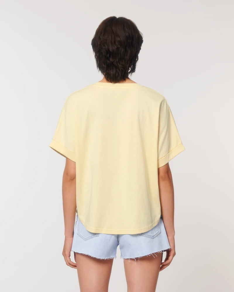 Organic Cotton Rolled Sleeve T-shirt | Stanley Stella Collider