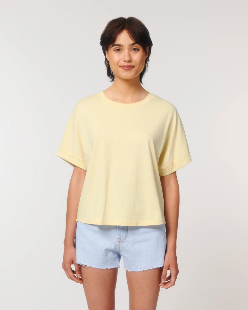 Organic Cotton Rolled Sleeve T-shirt | Stanley Stella Collider