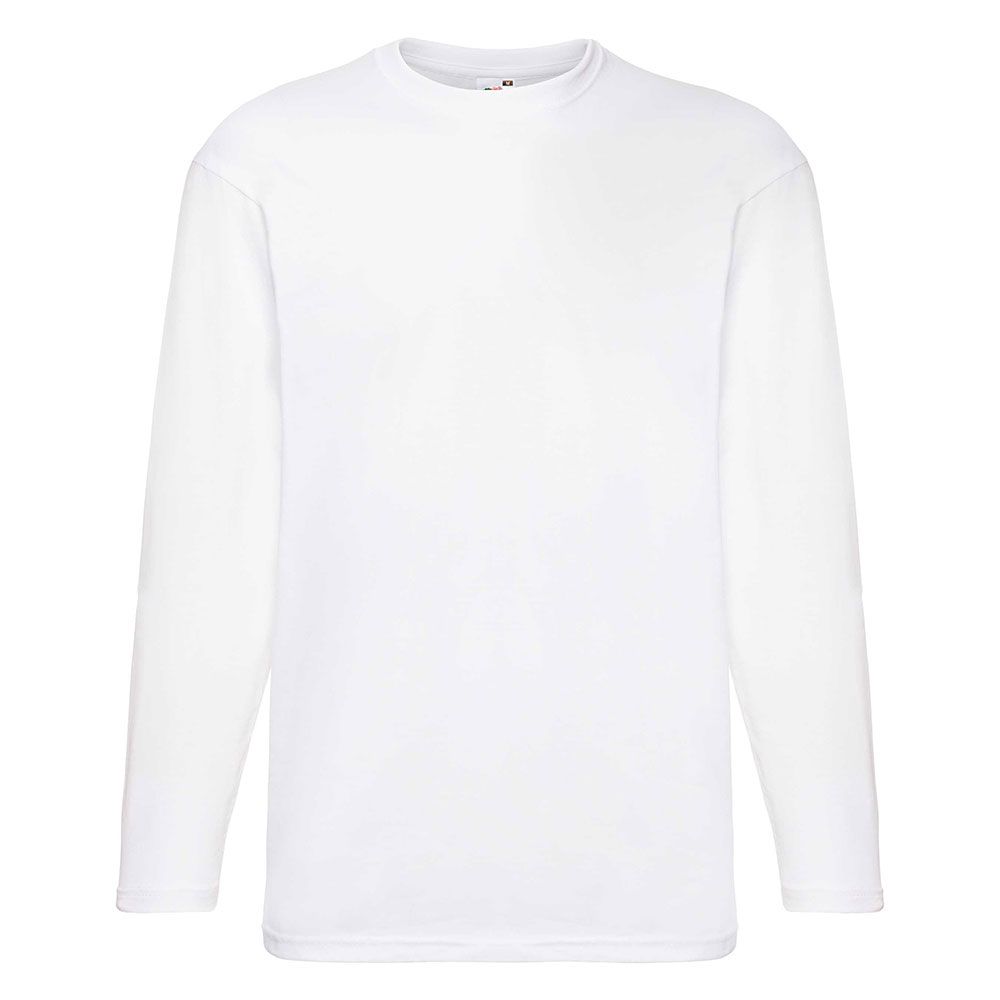 Cotton Long Sleeve T-Shirt | Fruit Of The Loom Value