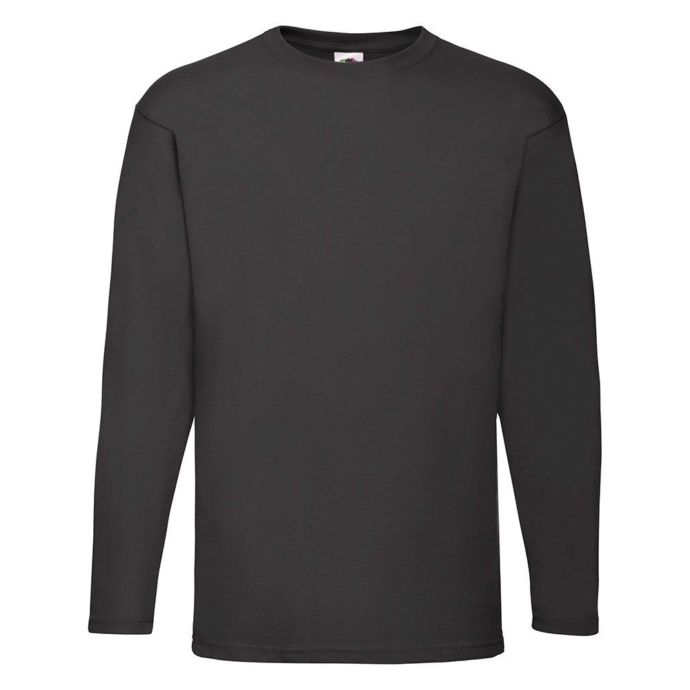 Cotton Long Sleeve T-Shirt | Fruit Of The Loom Value