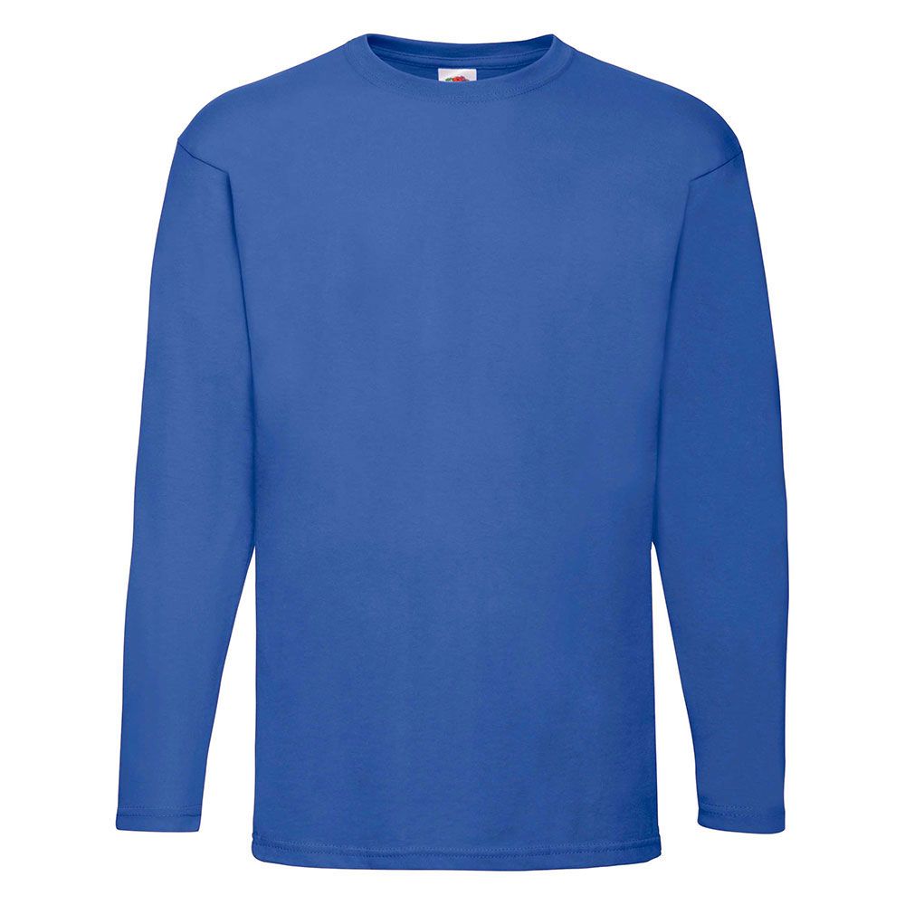 Cotton Long Sleeve T-Shirt | Fruit Of The Loom Value