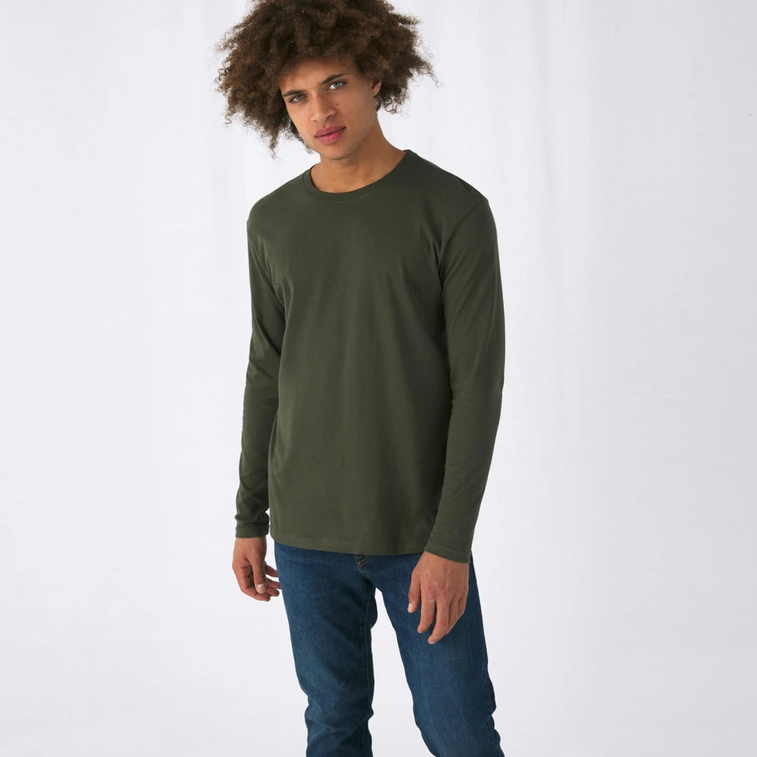 Cotton Long Sleeve T-Shirt | B&C Collection